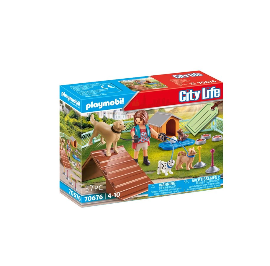 Figuren - Playmobil Nach dem absolvierten Hundetraining bekommen die Hunde ihre Belohnung. - 70676