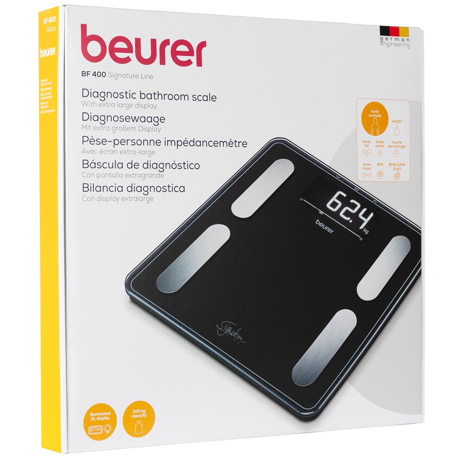 Personenwaagen - Beurer Badezimmerwaage BF 400 - 73574