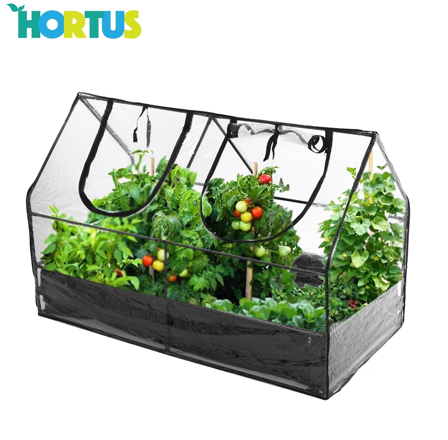Gartengeräte - HORTUS Greenhouse with bottom 130 x 85 x 65 cm - 211-181