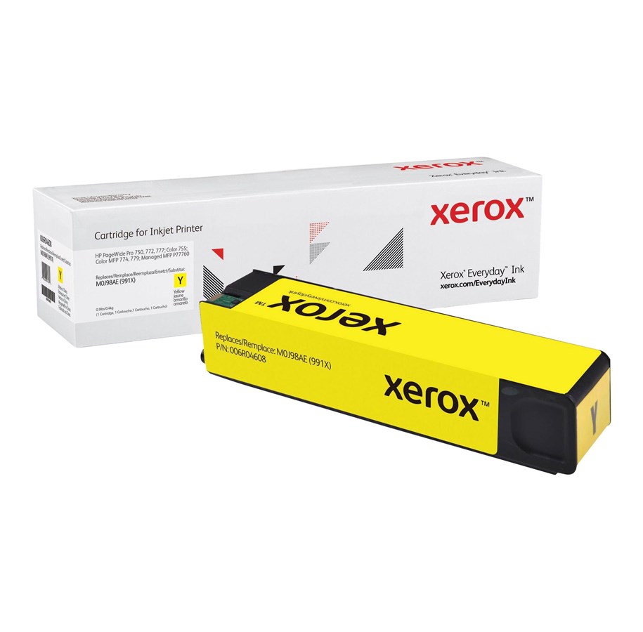 Druckerzubehör - Tinte & Toner - Xerox 006R04608 / Alternative to HP 991X / M0J98AE Yellow Toner - High Yield - 006R04608