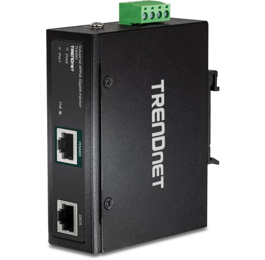 PoE-Injektor - TRENDnet TI-IG90 Hardened Industrial 90W Gigabit PoE++ Injector - TI-IG90