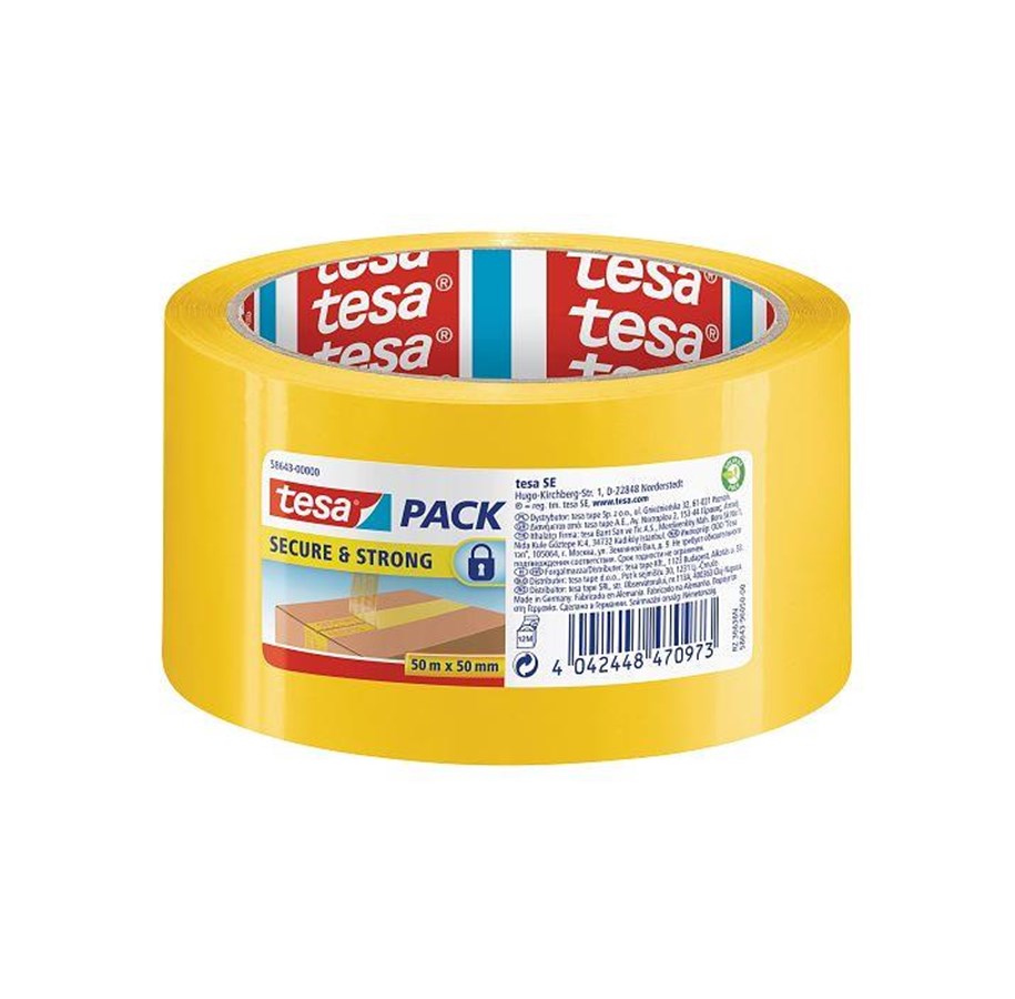 Klebeband und Kleber - tesa pack Secure & Strong Security tape - 58643-00000-00