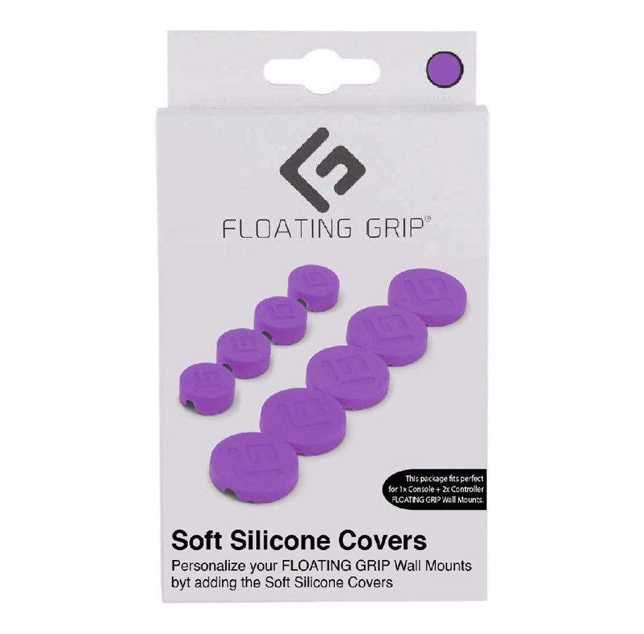 Wandhalterungen, AV-Halterungen & AV-Möbel - Floating Grip Soft Silicon Covers - Max - recommended for - FG-COV-489PURPLE