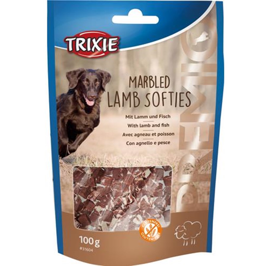 Hunde - Trixie PREMIO Marbled Lamb Softies 100 g - TX31604