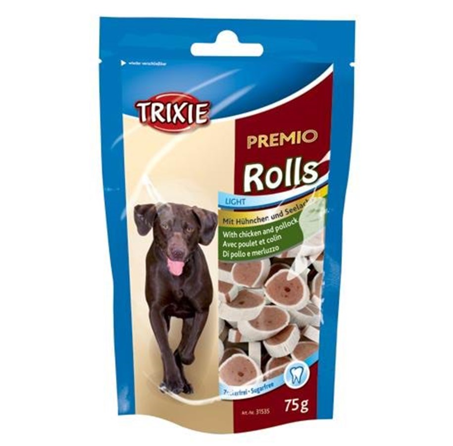 Hunde - Trixie PREMIO Fish Chicken Rolls 75 g - TX31535