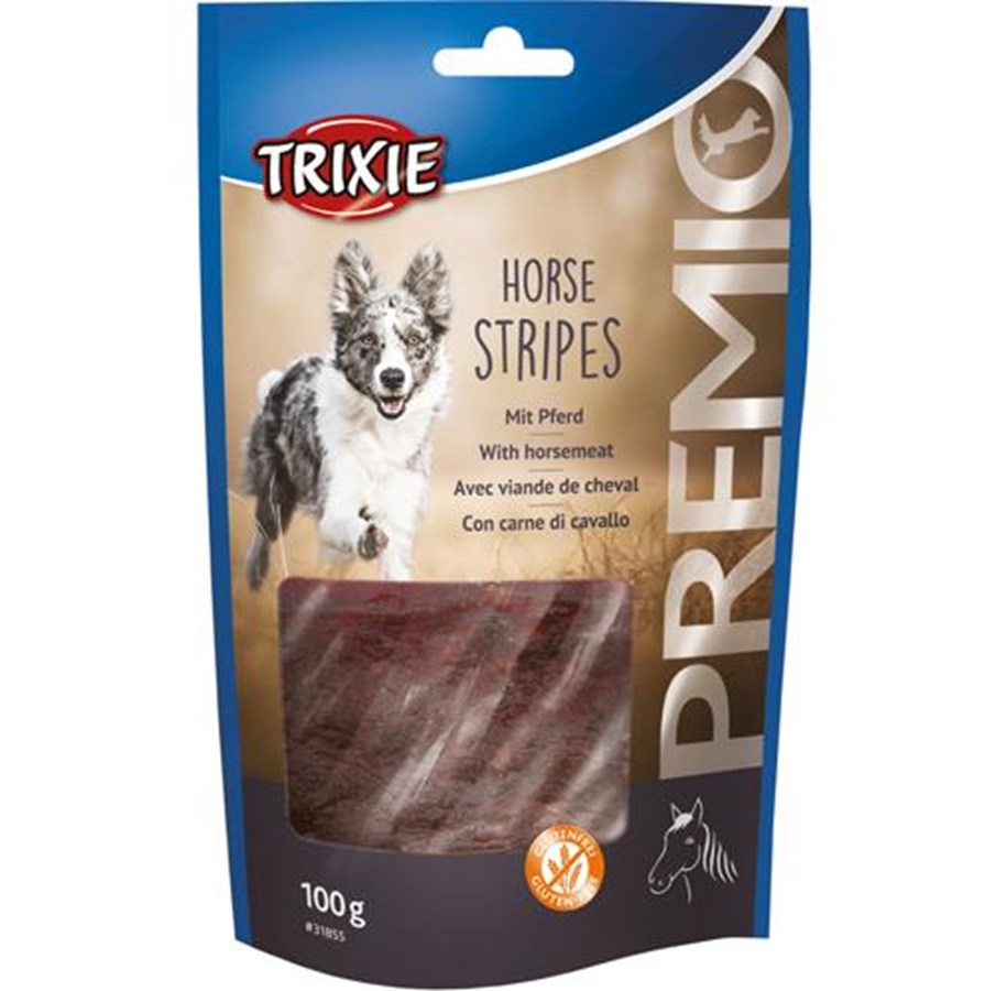 Hunde - Trixie PREMIO Horse stripes 11 cm 100 g - TX31855