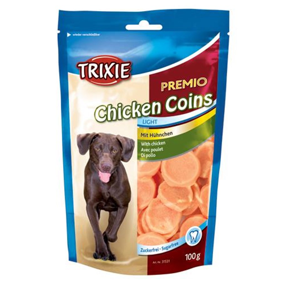 Hunde - Trixie PREMIO Chicken Coins 100 g - TX31531
