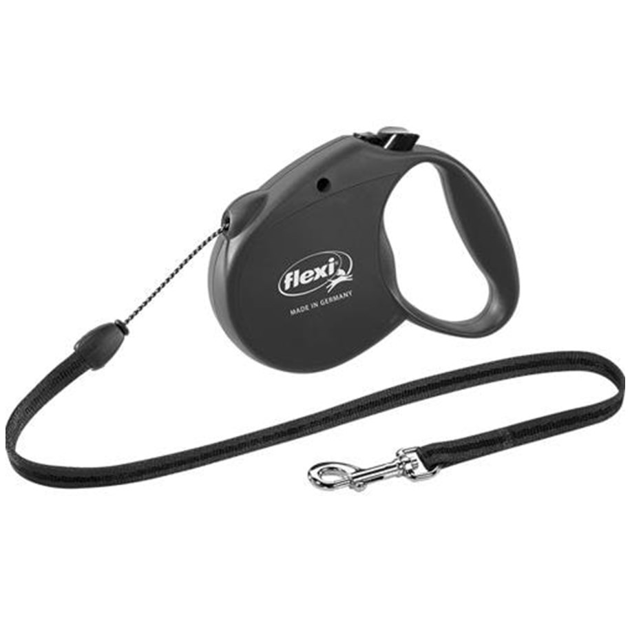 Hunde - Flexi Standard leash S 5M 12 kg black - H7862S