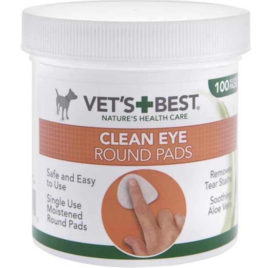 Hunde - Vets Best Clean cottonpad for eyecare 100 pcs. - H03620