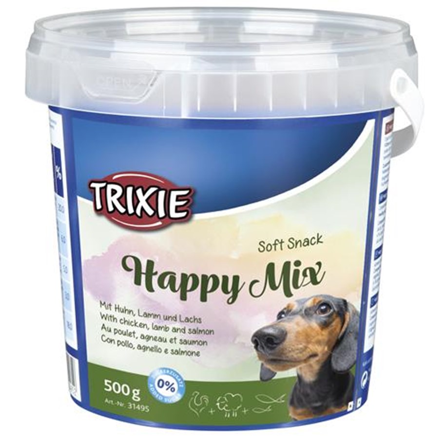Hunde - Trixie Soft Snack Happy Mix 500 g - TX31495