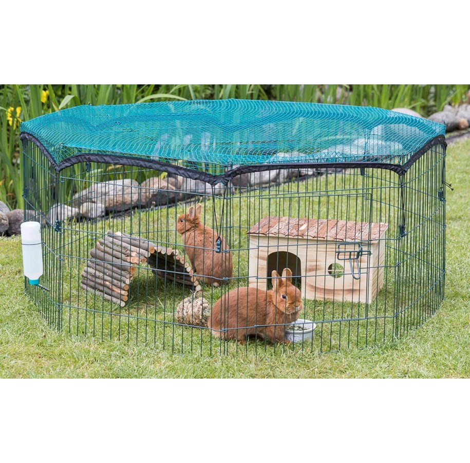 Nagetiere - Trixie Freilaufgehege mit Schutznetz - TX62411