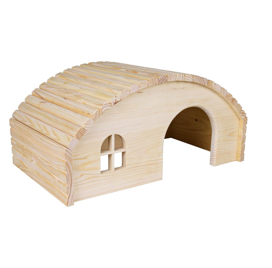 Nagetiere - Trixie House nail-free dwarf rabbits wood 42 × 20 × 25 cm - TX61273