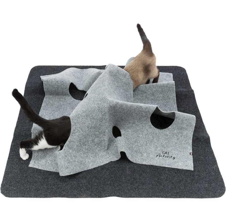 Katzen - Trixie Katzen Aktivität Interaktiver Abenteuer-Teppich - 45890