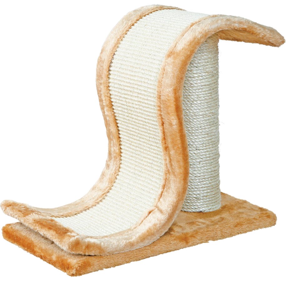Katzen - Trixie Inca scratching wave 39 cm light brown - TX4341