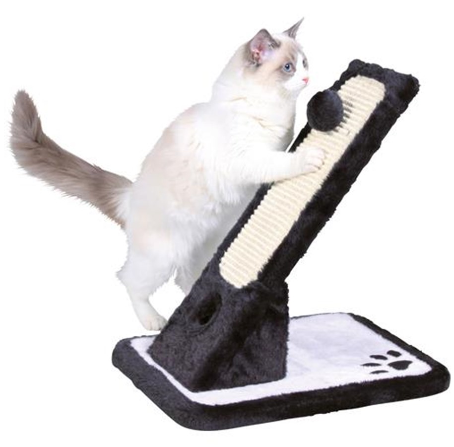 Katzen - Trixie Kratzbrett 42 cm schwarz/creme - TX43115