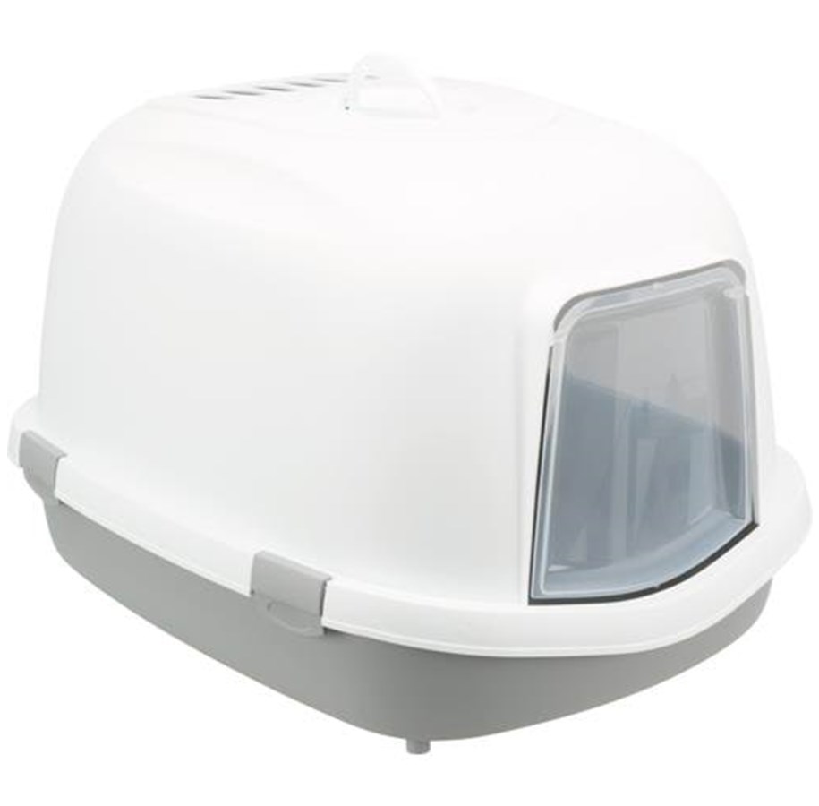 Katzen - Trixie Katzentoilette Primo XXL Top grau/weiß - TX40176