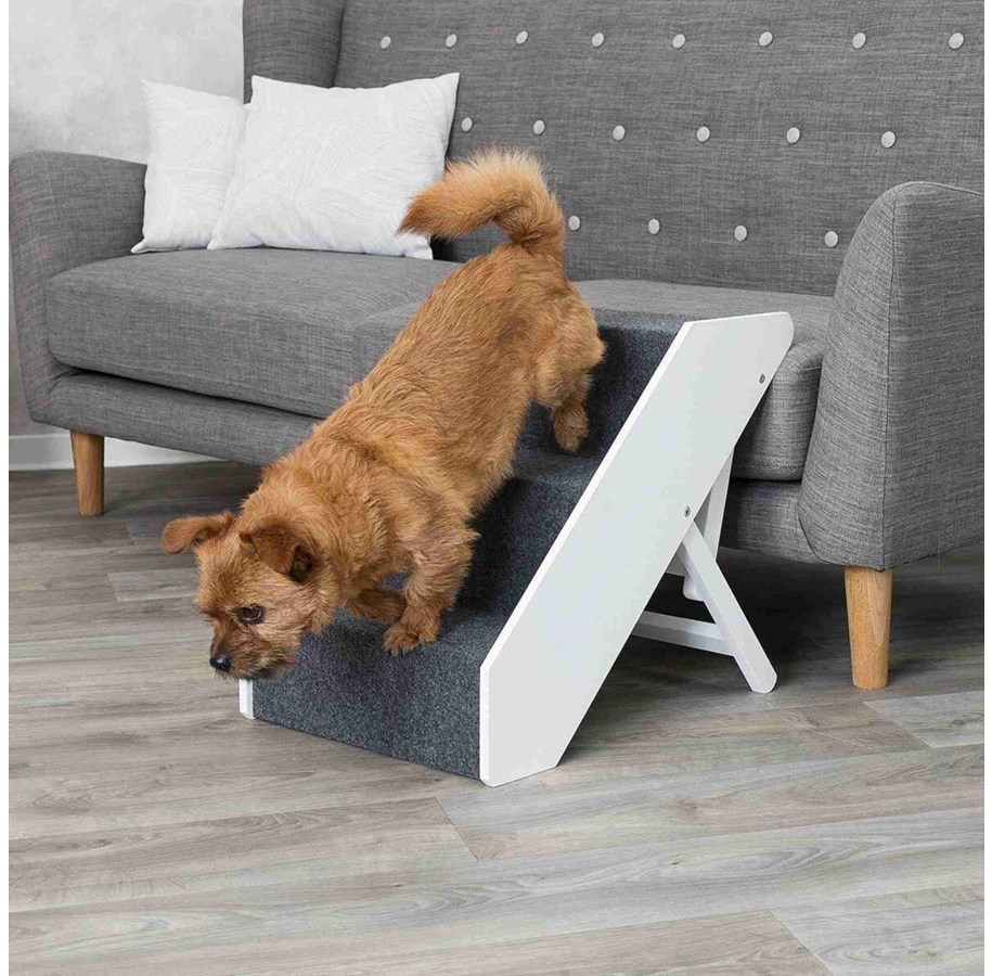 Hunde - Trixie Verstellbare & zusammenklappbare Haustiertreppe - TX39488