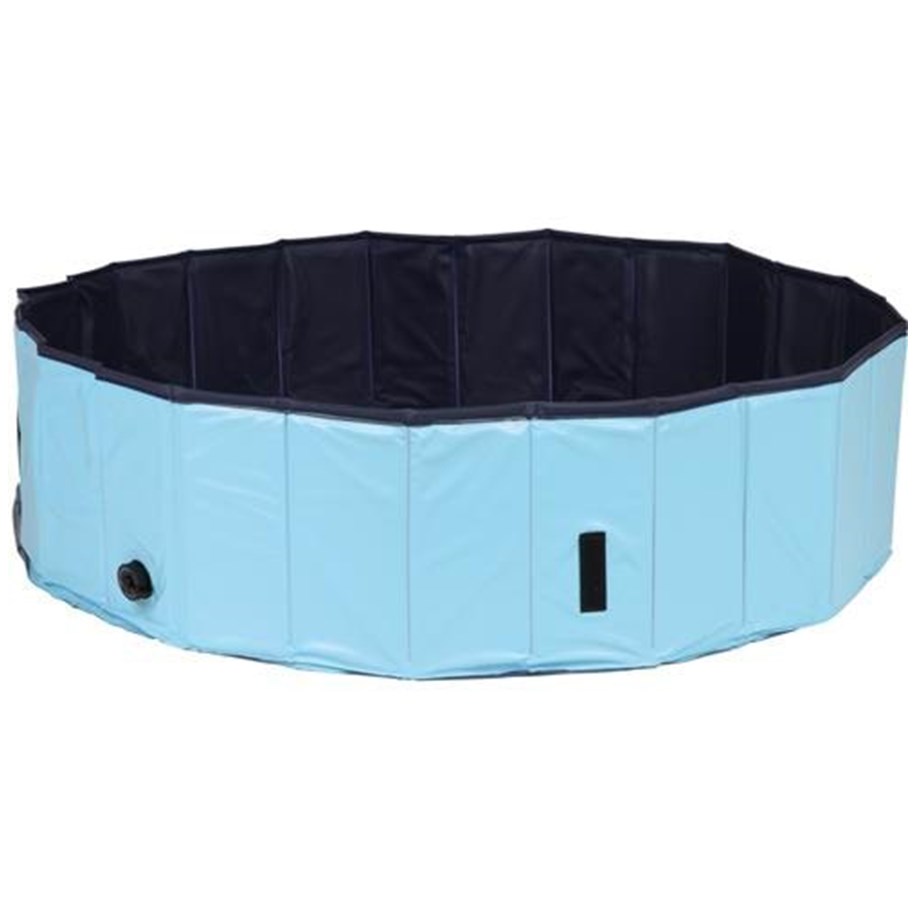 Hunde - Trixie Dog pool ø 80 × 20 cm light blue/blue - TX39481