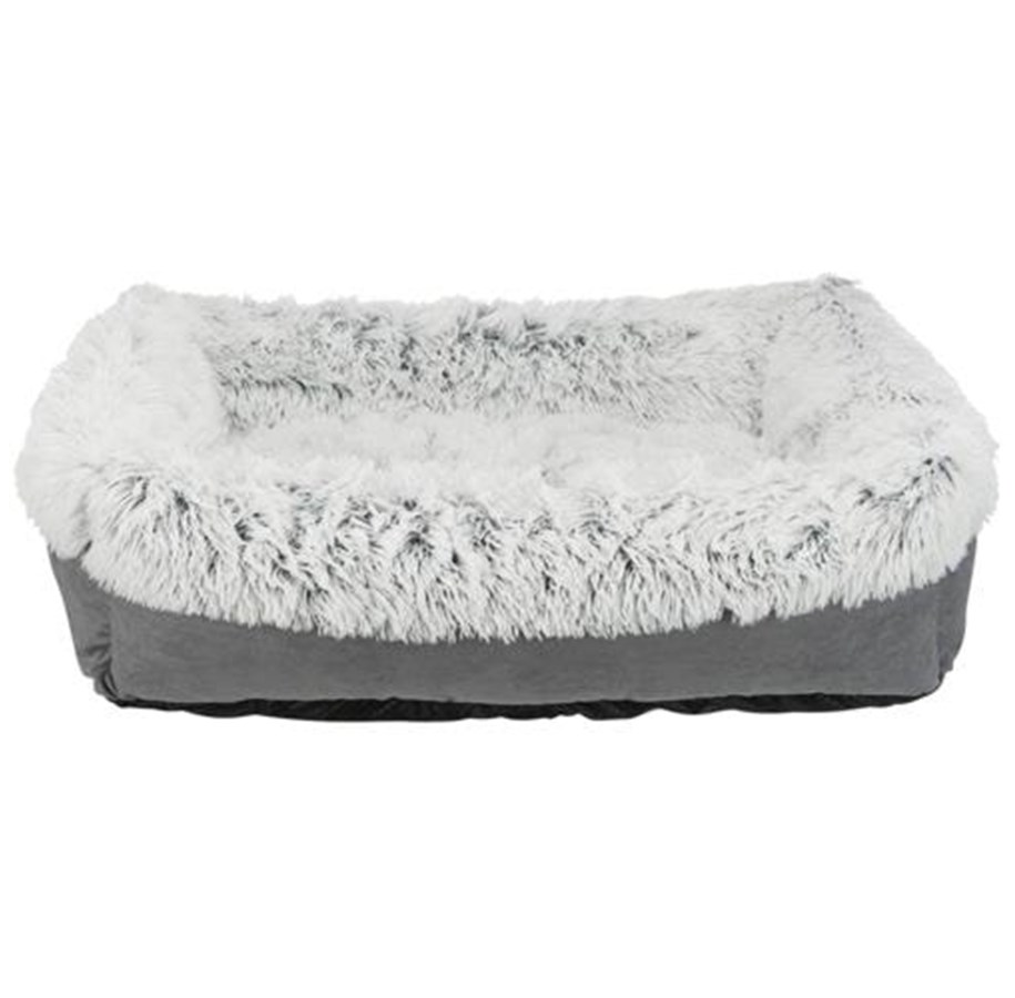 Hunde - Trixie Harvey bed square 80 × 65 cm grey/white-black - TX38023