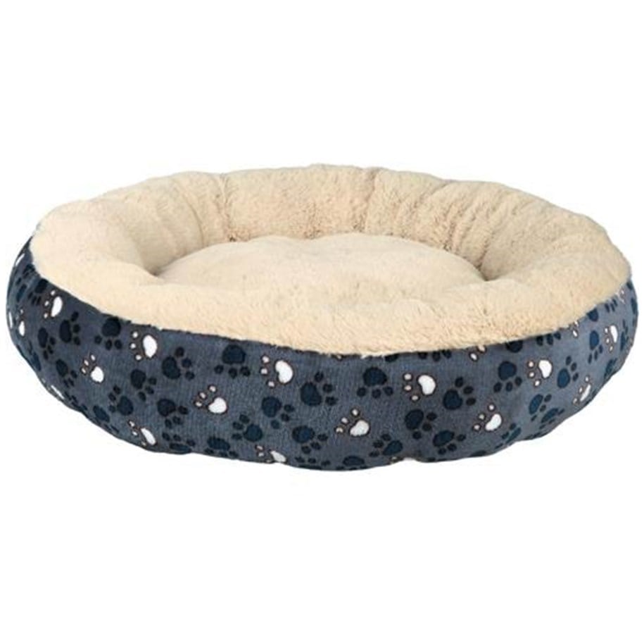 Hunde - Trixie Tammy bed round ø 50 cm blue/beige - TX37377