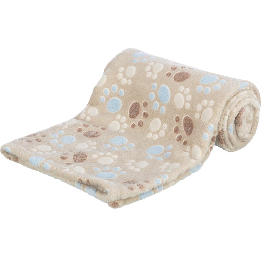 Hunde - Trixie Laslo blanket fleece 100 × 70 cm beige - TX37202