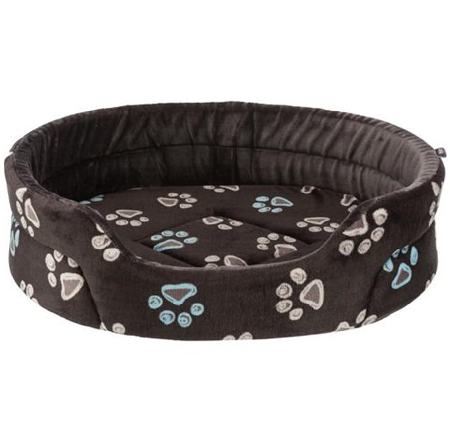 Hunde - Trixie Jimmy bed oval 85 × 75 cm taupe - TX37035