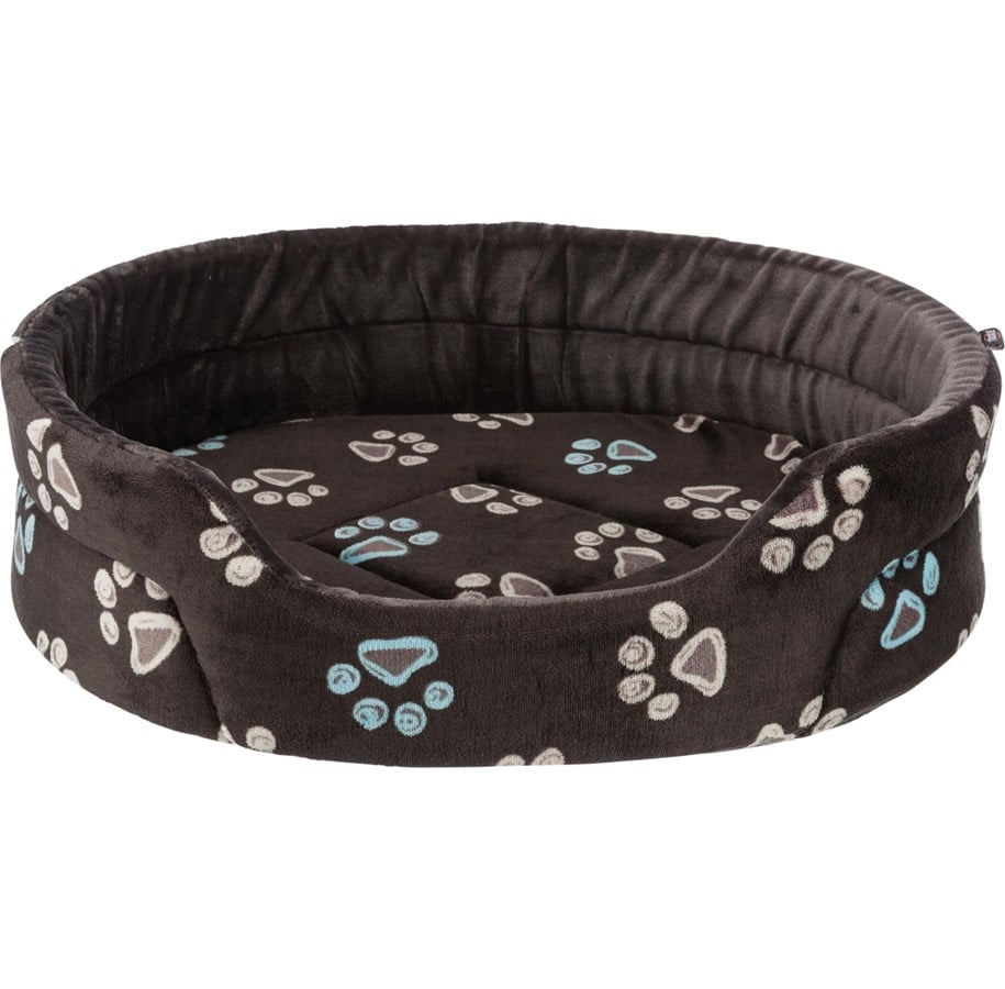 Hunde - Trixie Jimmy bed oval 75 × 65 cm grey - TX37034