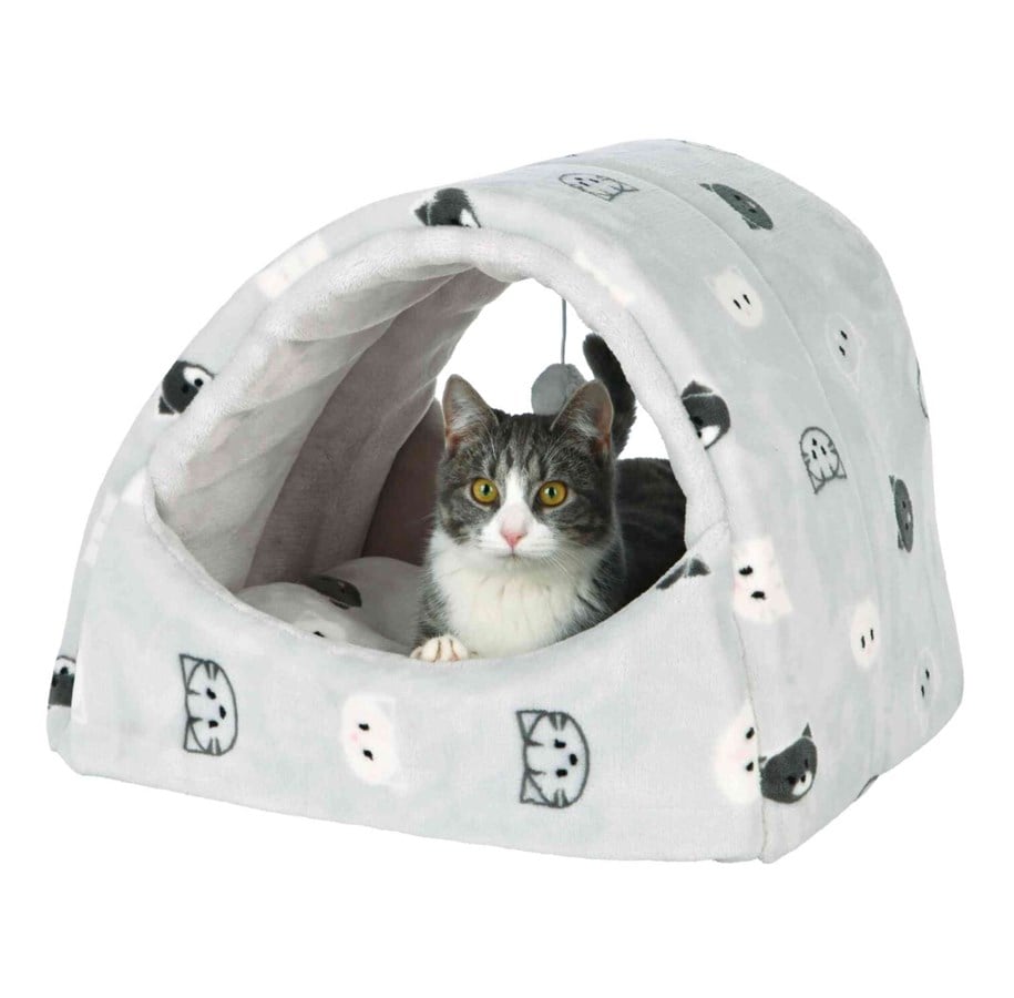 Katzen - Trixie Höhle Mimi – Gemütlicher Plüsch-Ruheplatz für Katzen - TX36847