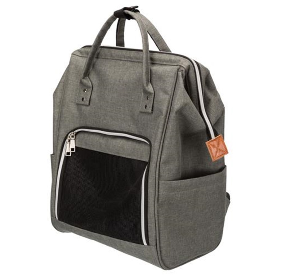 Hunde - Trixie Ava backpack 32 × 42 × 22 cm grey - TX28840