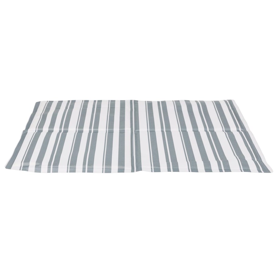 Hunde - Trixie Cooling mat M: 50 × 40 cm white/grey - TX28773