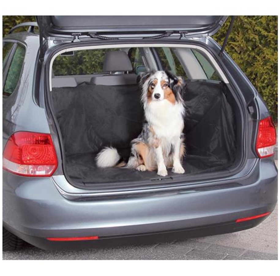 Hunde - Trixie Car boot cover with high side panels 2.30 × 1.70 m black - TX1318