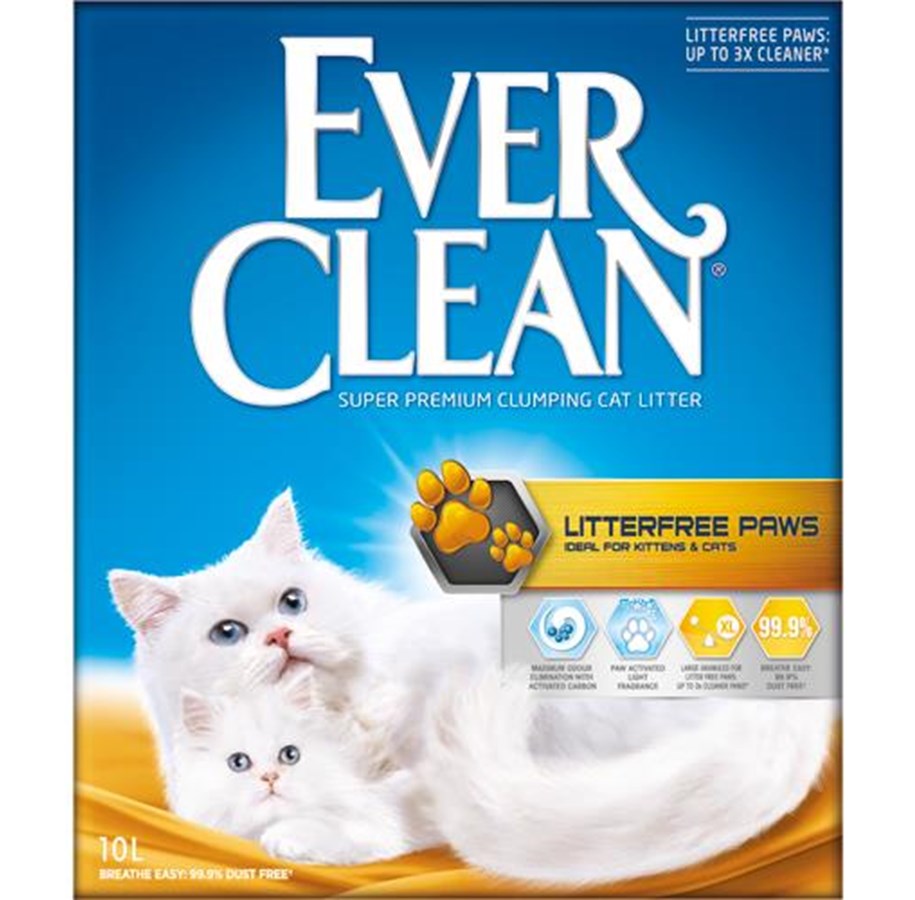 Katzen - EverClean Litterfree Paws 10 L - K59010