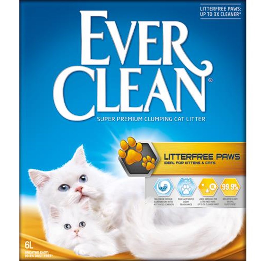 Katzen - EverClean Litterfree Paws 6 L - K59006