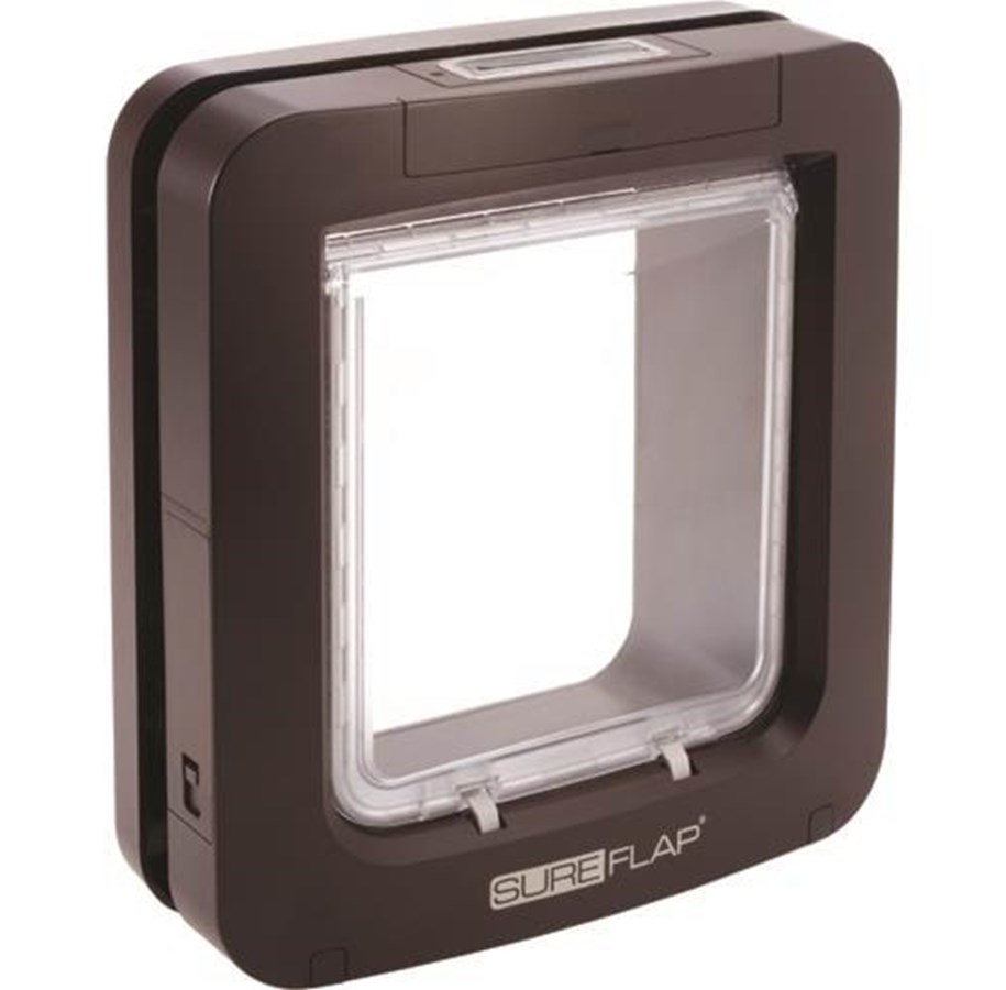 Katzen - Sureflap Cat flap XL f.chip braun - K39029