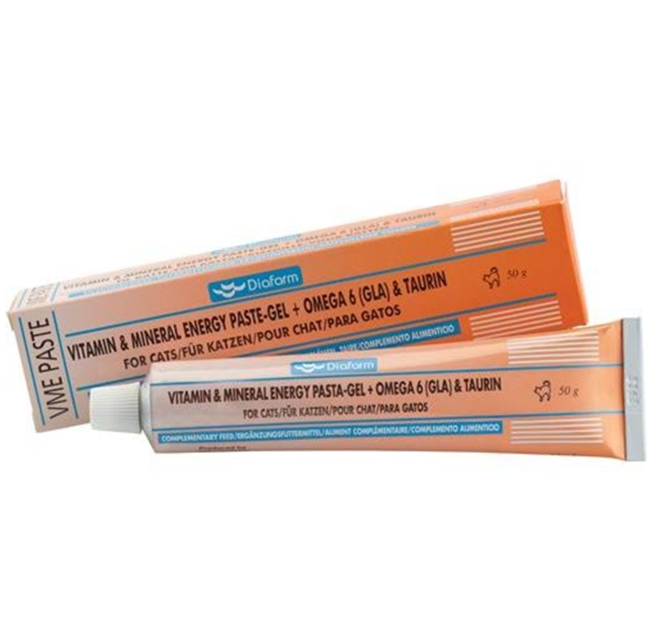 Katzen - Diafarm Vit/min energy paste-gel cat 50g - K31302