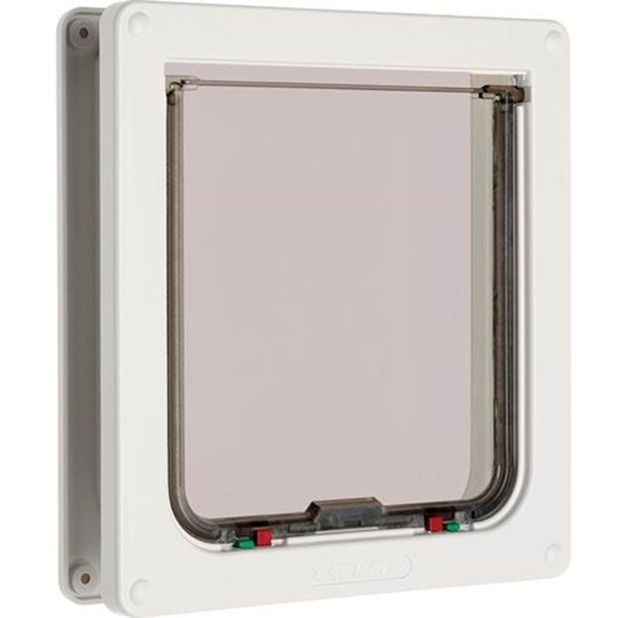 Katzen - Petmate Large Cat Flap - White - K221W