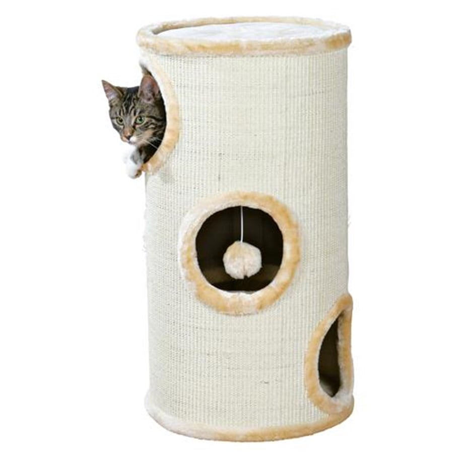 Katzen - Jolly Paw Cat tower Joyca 70 cm beige - JP35601