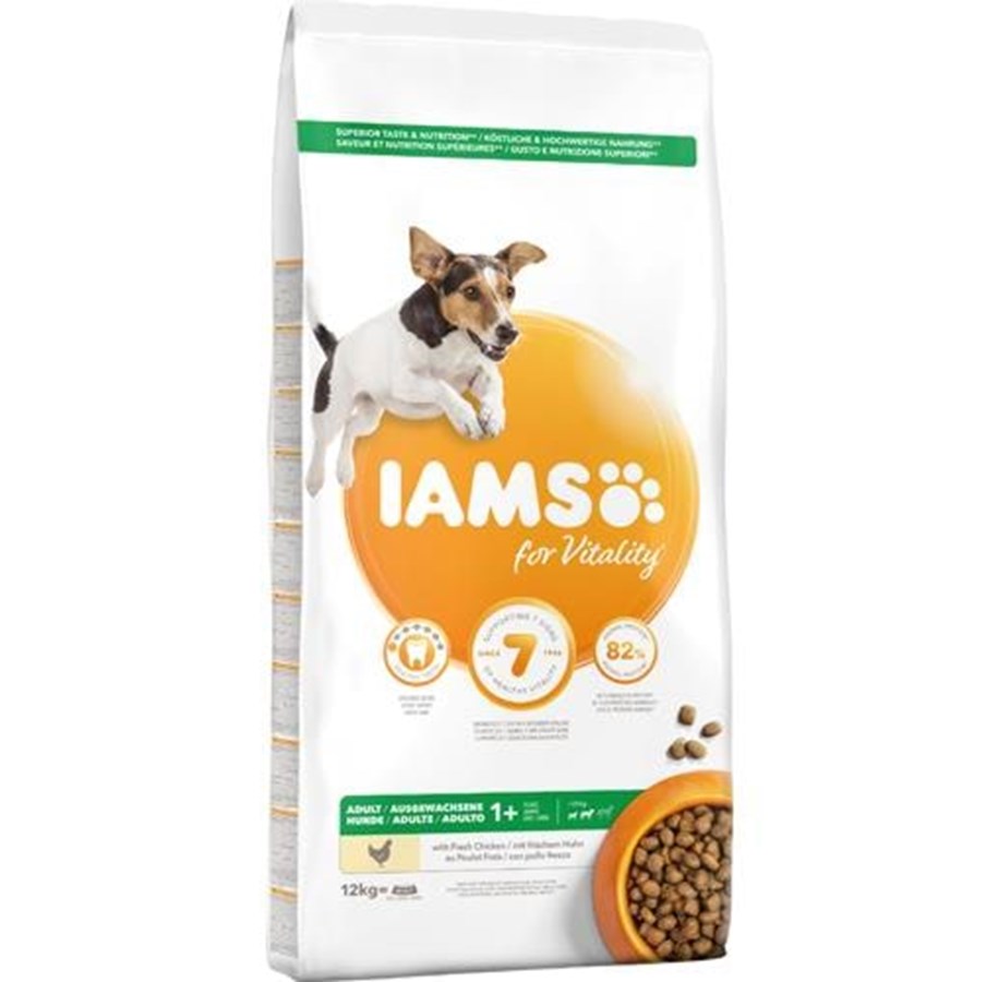 Hunde - Iams Vitality Adult Small Medium 12 kg - IH051200