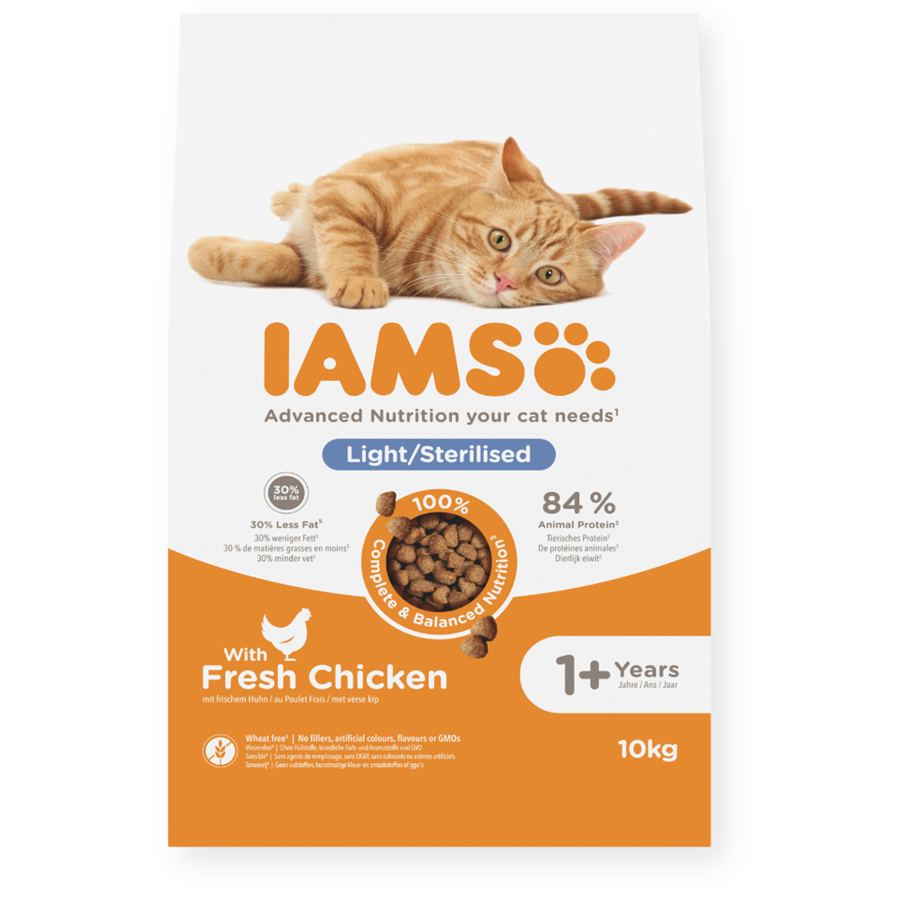 Katzen - Iams CAT Vitality Adult cats - Sterilised 10kg - I061000