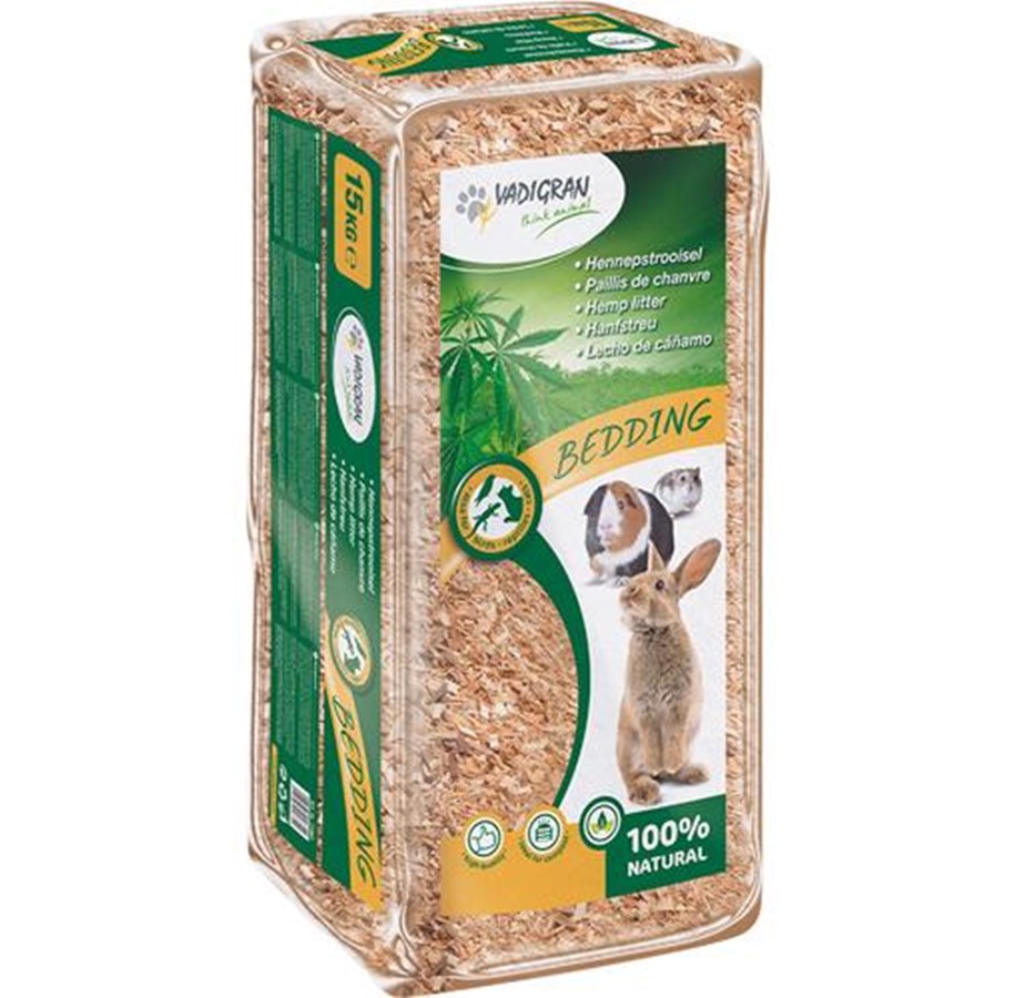 Nagetiere - VADIGRAN Bedding Hemp litter 15kg - HT01661
