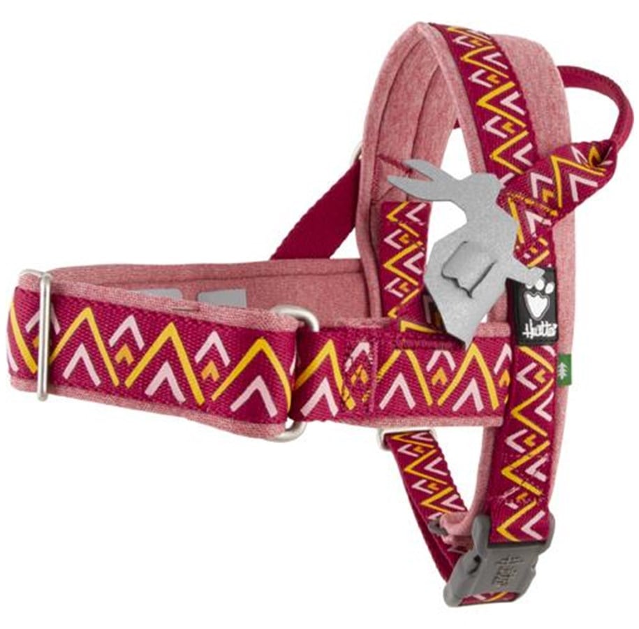 Hunde - Hurtta Razzle-Dazzle H-harness 35-45 cm Beetroot - H933899