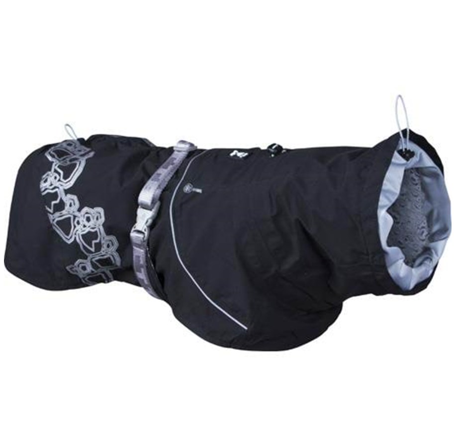 Hunde - Hurtta Drizzle coat raven 25 - H933199