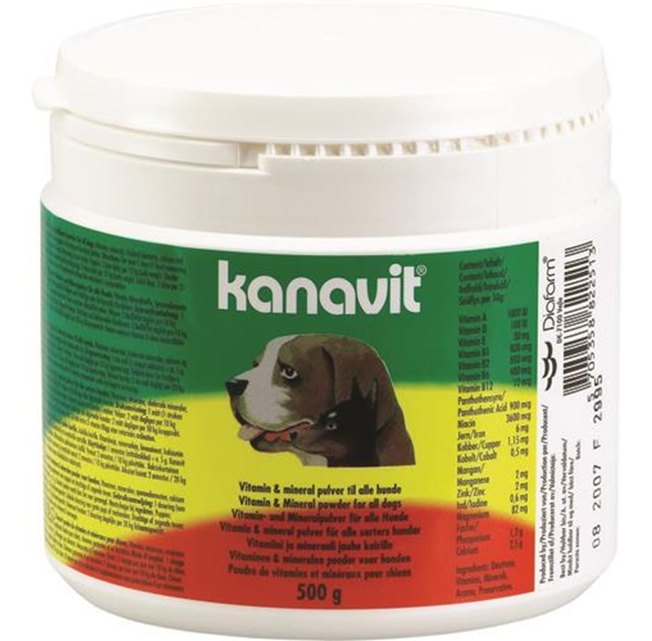Hunde - Diafarm KANAVIT POWDER 500 GR - H849