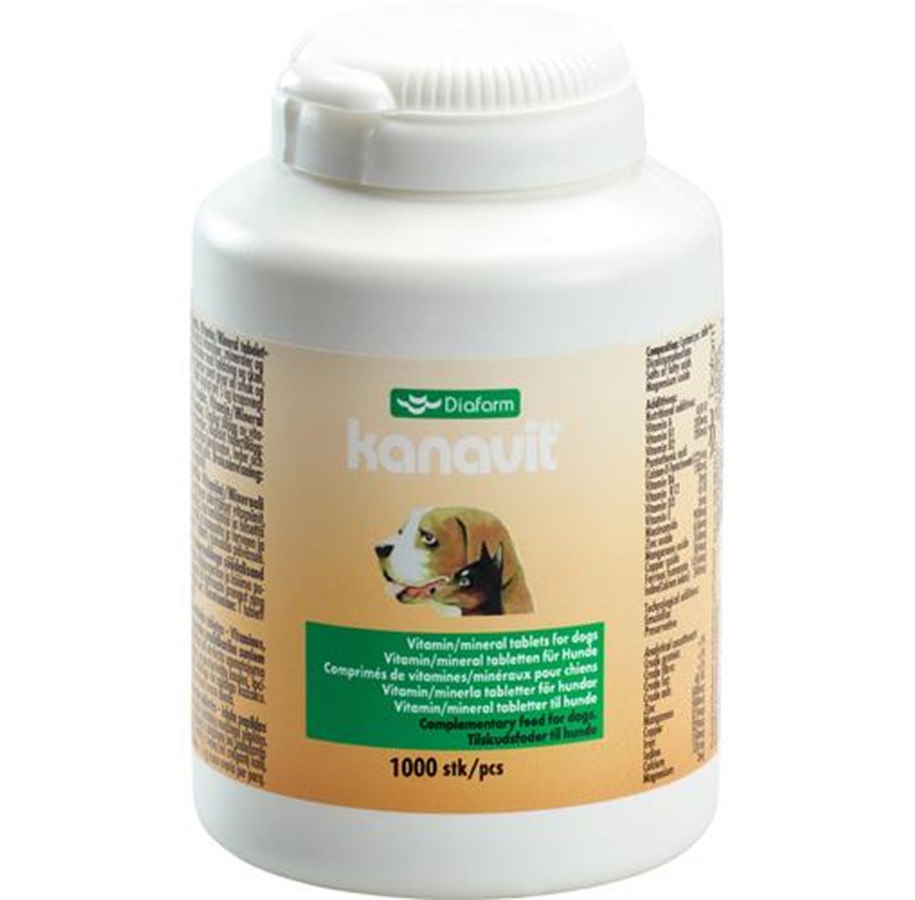 Hunde - Diafarm KANAVIT TABLETS 1000 PIECES - H848