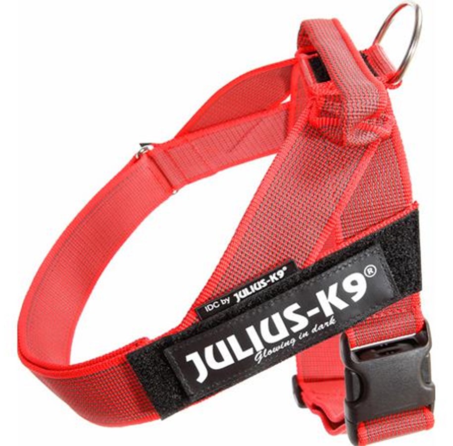 Hunde - Julius-K9 C&G IDC harness size: 1 red chest 63-81cm - H662608