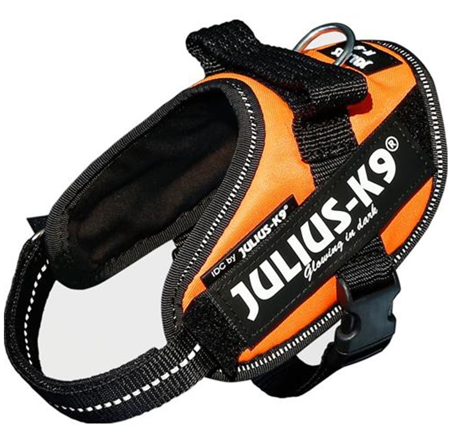 Hunde - Julius-K9 IDC Powerharness UV Orange Mini-Mini 40-53cm - H659806