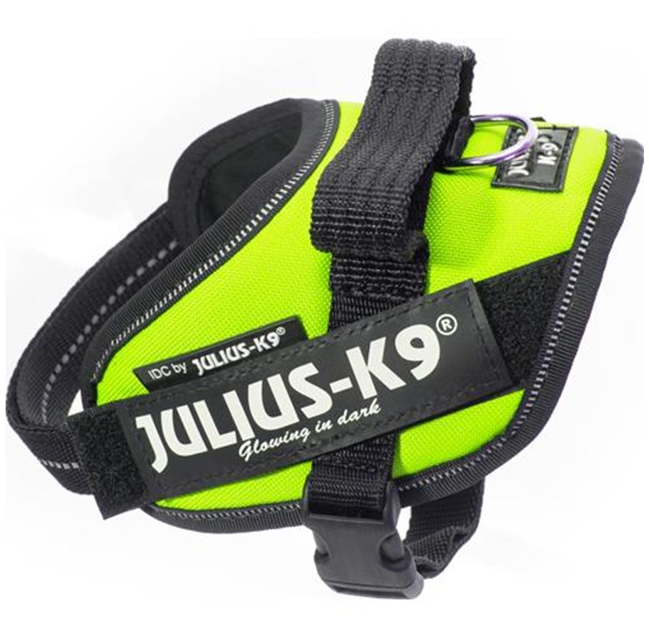 Hunde - Julius-K9 IDC-harness Mini-Mini neongreen 40-53 cm - H616328