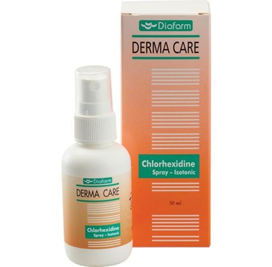 Hunde - Diafarm chlorhexidine Spray - isotonic 50 ml - H35552