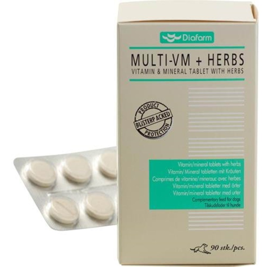 Hunde - Diafarm Vitamin/Mineral Tablets 90 Pcs. - H21301