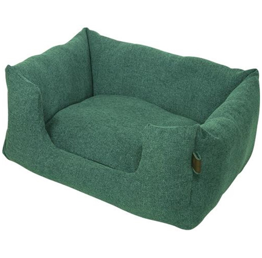 Hunde - FANTAIL Basket Snooze Botanical Green 60x50cm - H14658